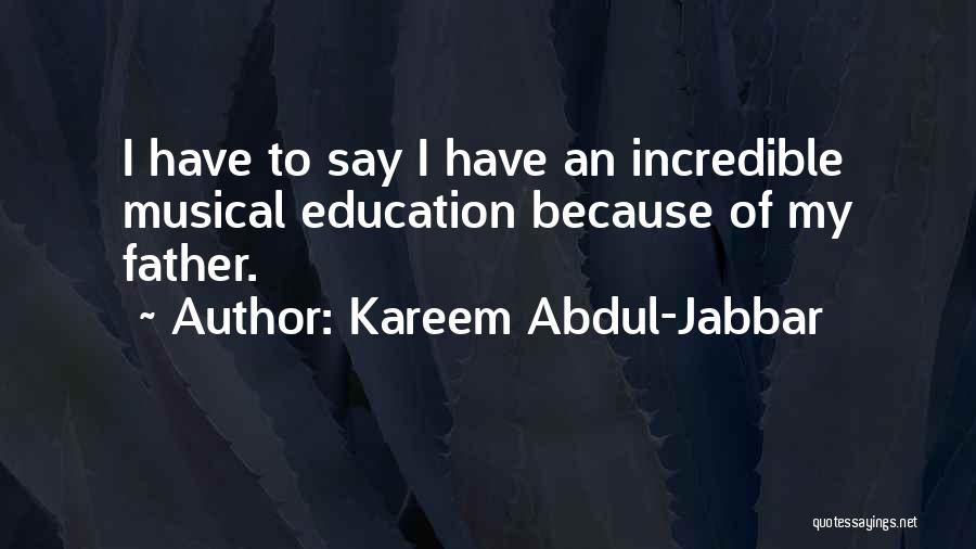 Abdul Kareem Jabbar Quotes By Kareem Abdul-Jabbar