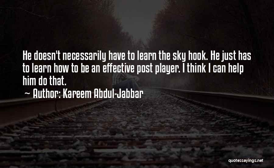 Abdul Kareem Jabbar Quotes By Kareem Abdul-Jabbar