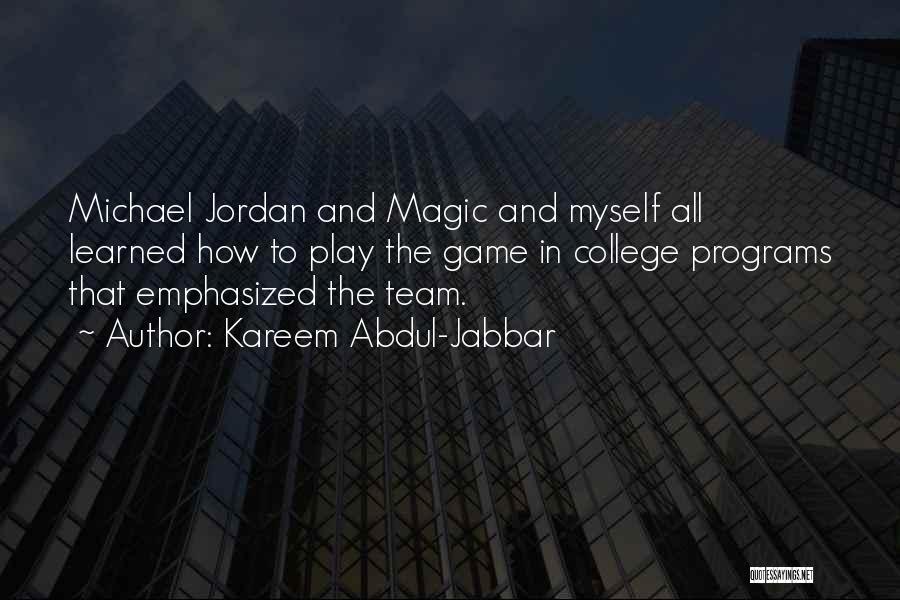 Abdul Kareem Jabbar Quotes By Kareem Abdul-Jabbar