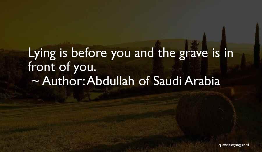 Abdullah Of Saudi Arabia Quotes 914917