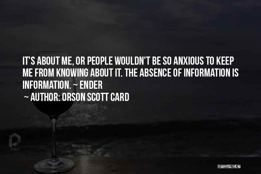 Abdurrazag Abdulgader Quotes By Orson Scott Card