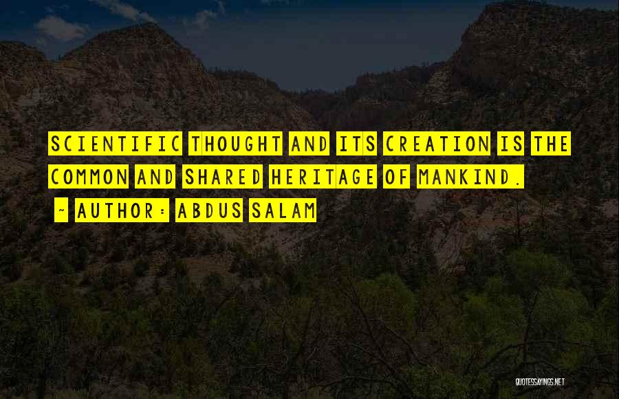 Abdus Salam Quotes 489898