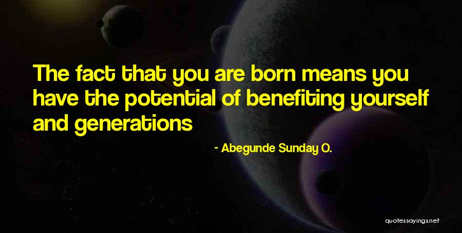Abegunde Sunday O. Quotes 539278 Abegunde Sunday O. Quotes 539278