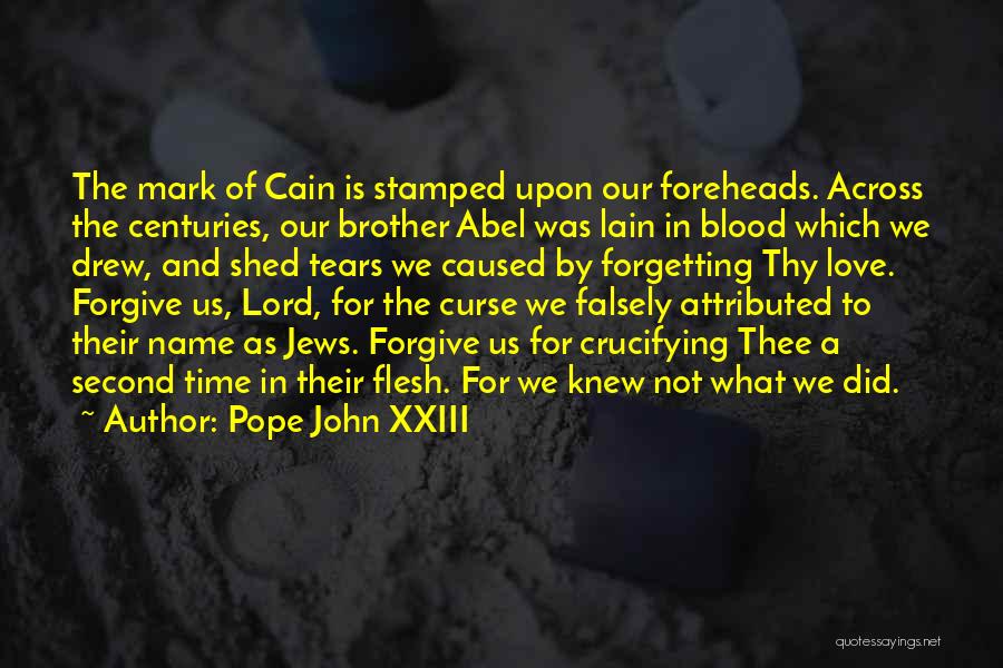 Abel And Cain Quotes By Pope John XXIII