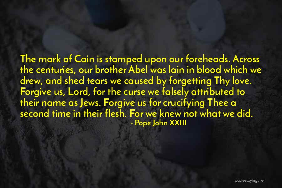 Abel And Cain Quotes By Pope John XXIII