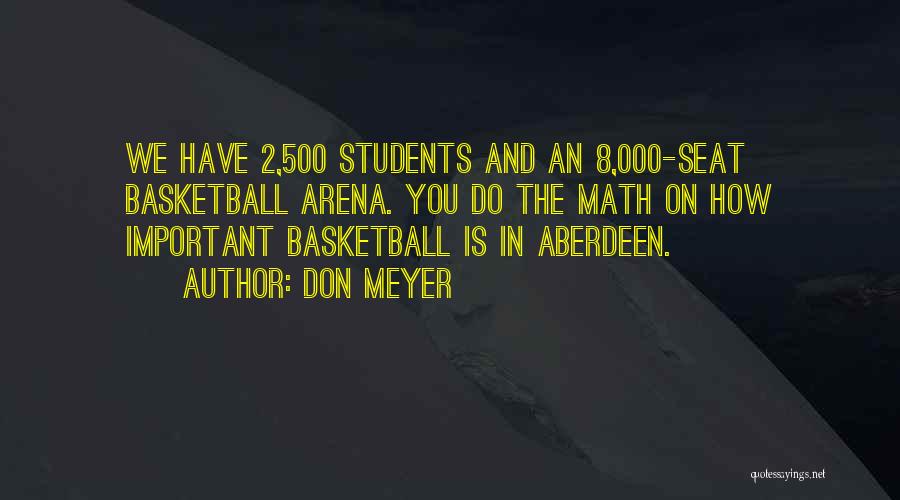 Aberdeen Quotes By Don Meyer