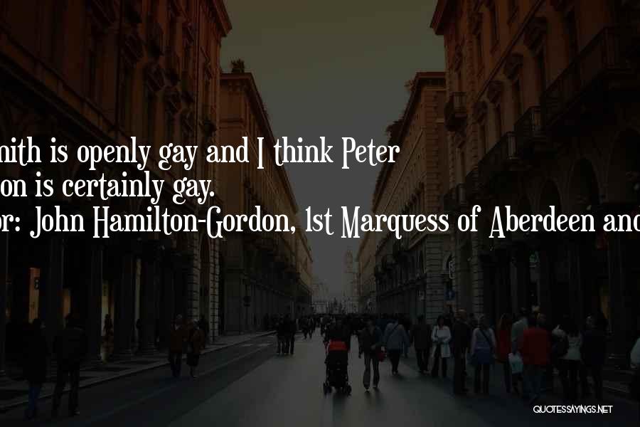 Aberdeen Quotes By John Hamilton-Gordon, 1st Marquess Of Aberdeen And Temair