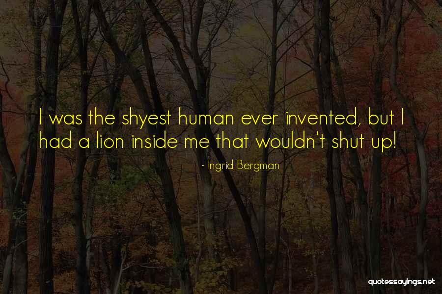 Aberto Ate Quotes By Ingrid Bergman Aberto Ate Quotes By Ingrid Bergman