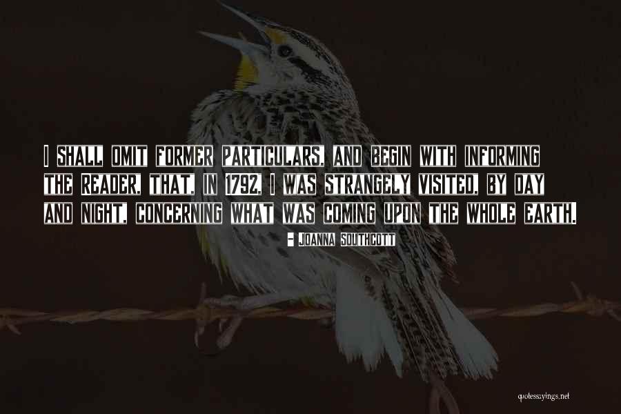 Aberturas Oblak Quotes By Joanna Southcott Aberturas Oblak Quotes By Joanna Southcott