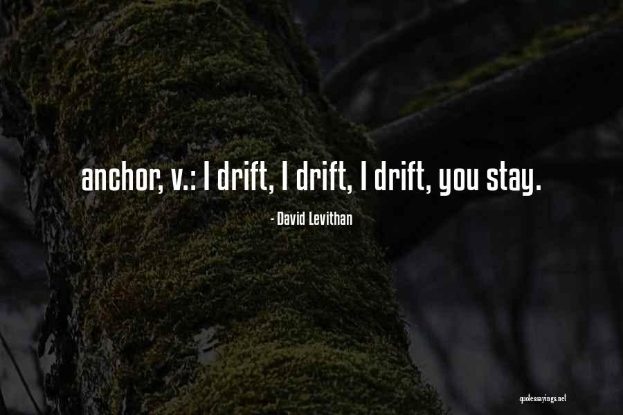 Abfall German Quotes By David Levithan