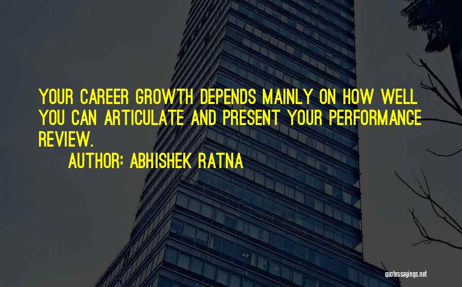 Abhishek Ratna Quotes 1821110