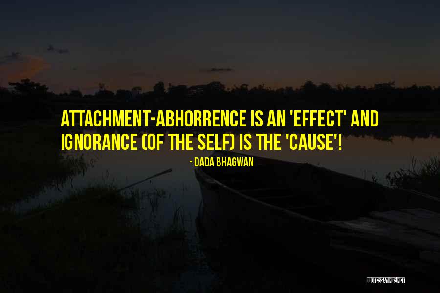 Abhorrence Quotes By Dada Bhagwan