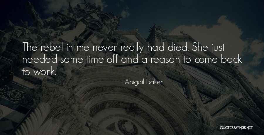 Abigail Baker Quotes 1017331