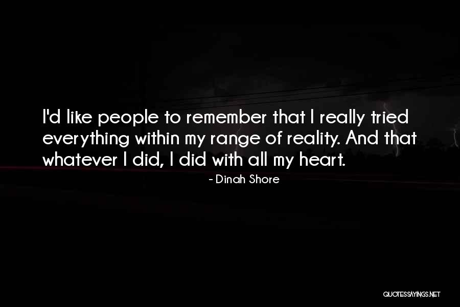 Abigail Important Quotes By Dinah Shore Abigail Important Quotes By Dinah Shore