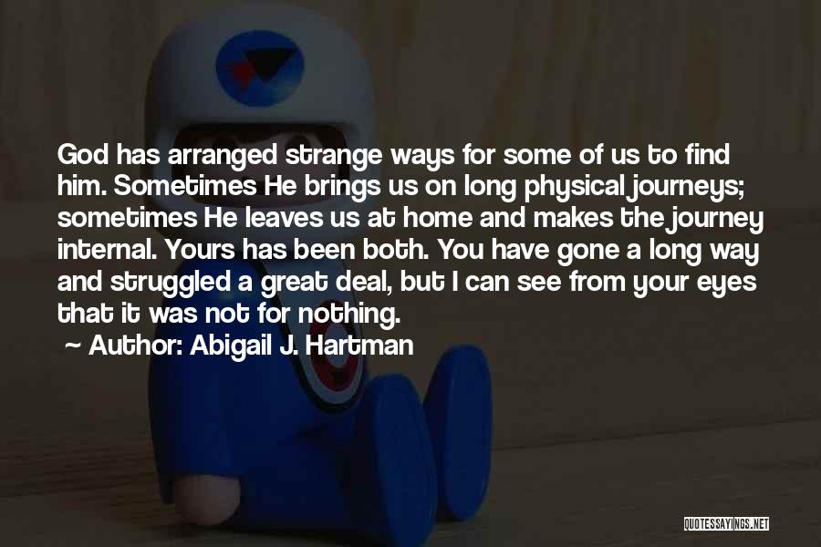 Abigail J. Hartman Quotes 452984