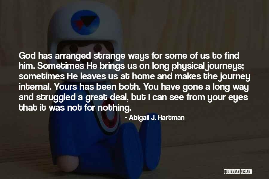 Abigail J. Hartman Quotes 452984