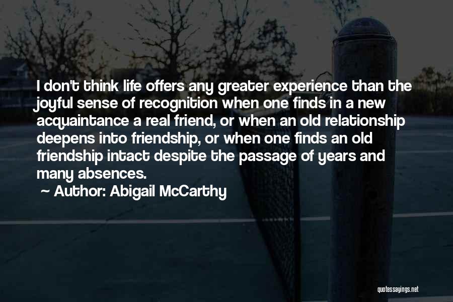 Abigail McCarthy Quotes 942724