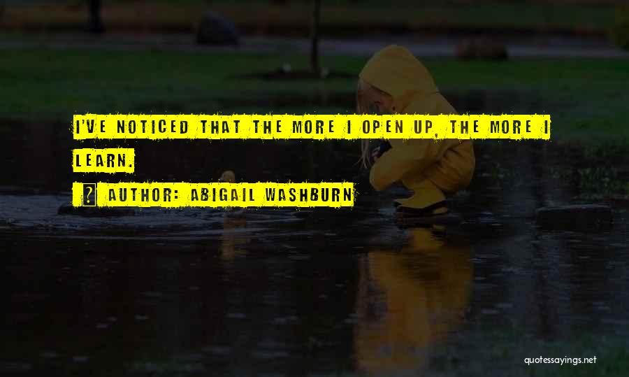 Abigail Washburn Quotes 821413