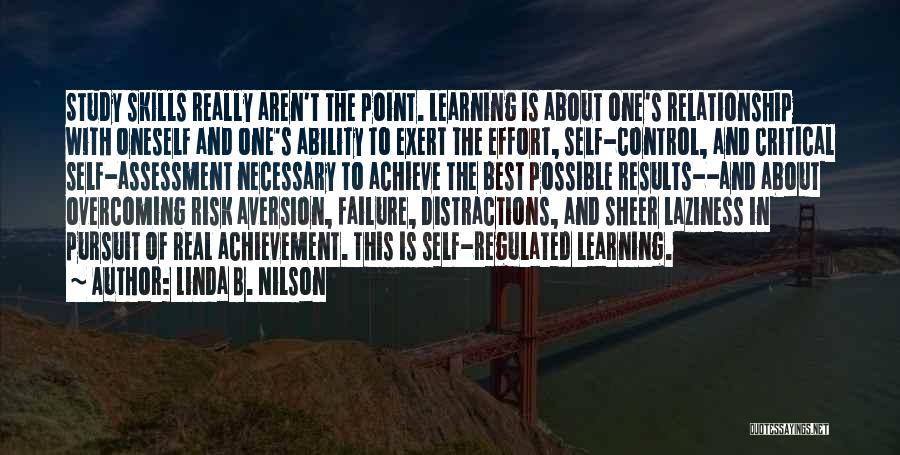 Ability And Achievement Quotes By Linda B. Nilson