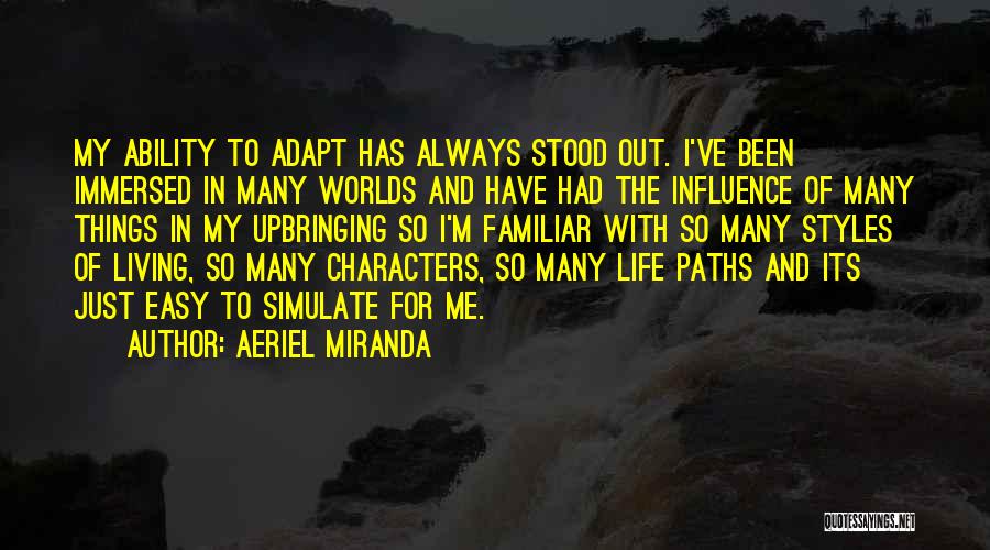 Ability And Character Quotes By Aeriel Miranda