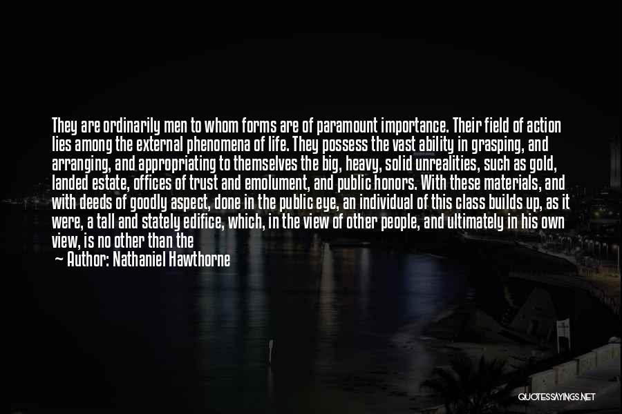 Ability And Character Quotes By Nathaniel Hawthorne