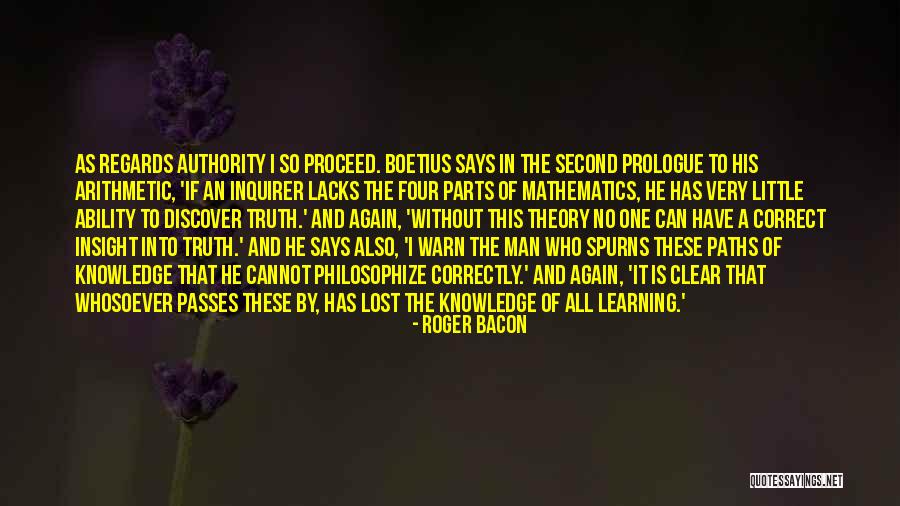 Ability Theory Quotes By Roger Bacon Ability Theory Quotes By Roger Bacon