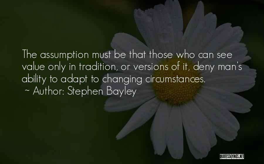 Ability To Adapt Quotes By Stephen Bayley