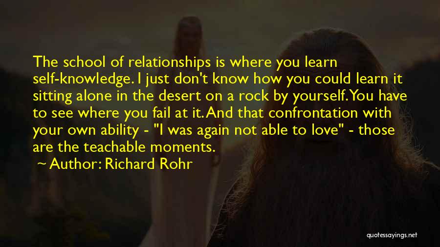 Ability To Love Quotes By Richard Rohr