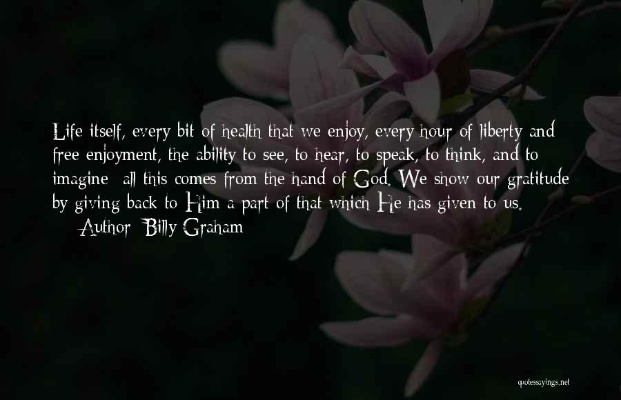 Ability To Speak Quotes By Billy Graham