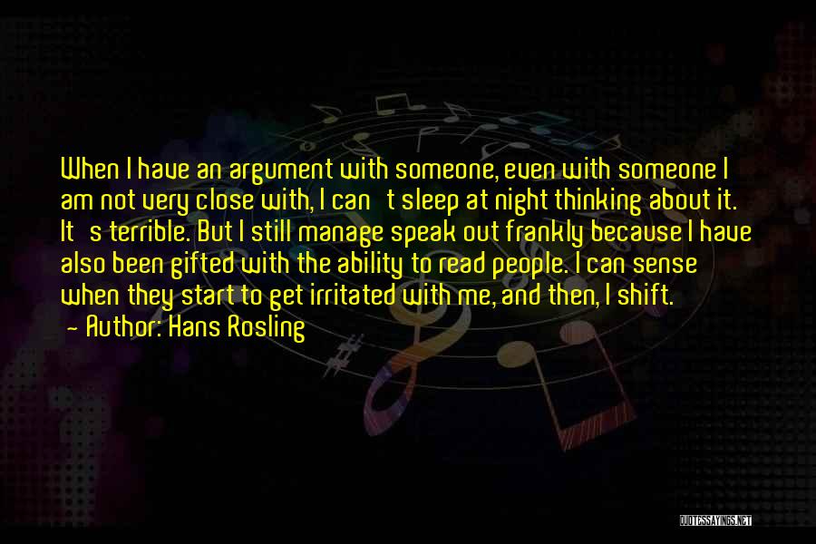 Ability To Speak Quotes By Hans Rosling