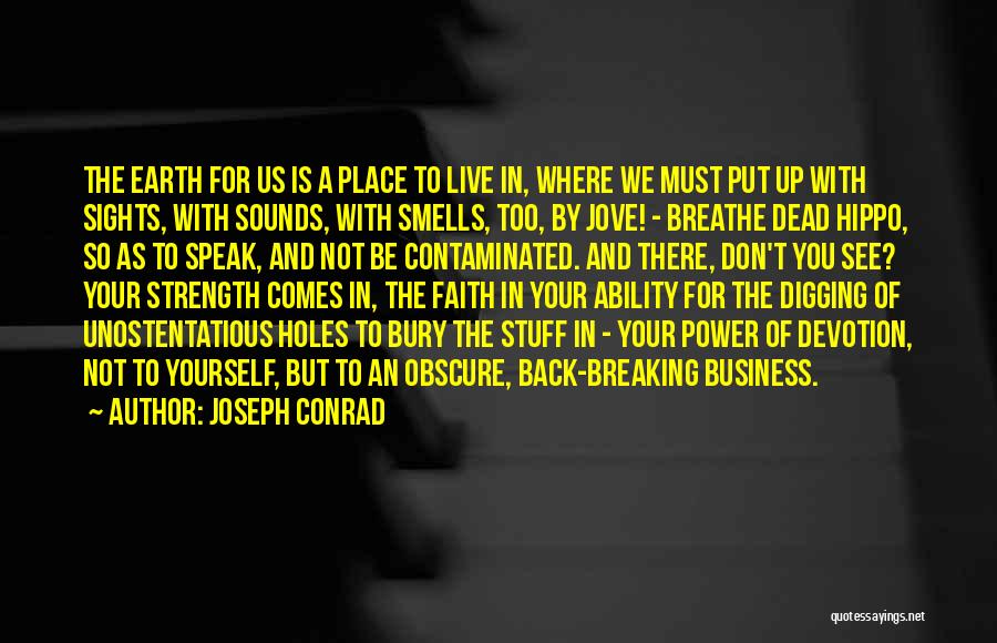 Ability To Speak Quotes By Joseph Conrad