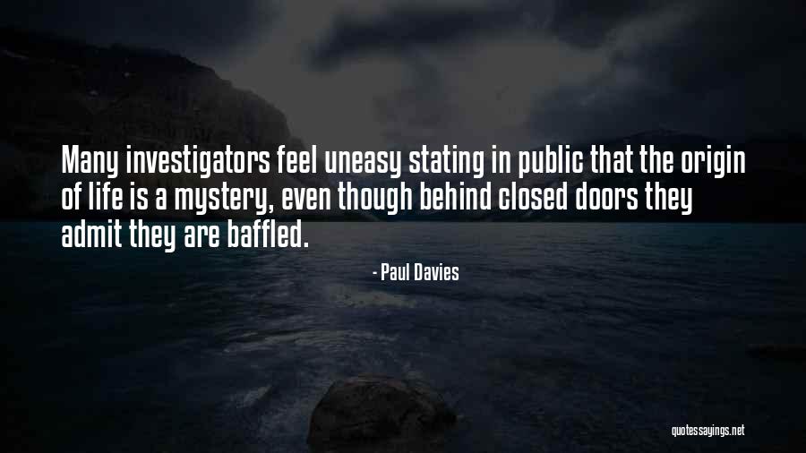 Abiogenesis Quotes By Paul Davies Abiogenesis Quotes By Paul Davies