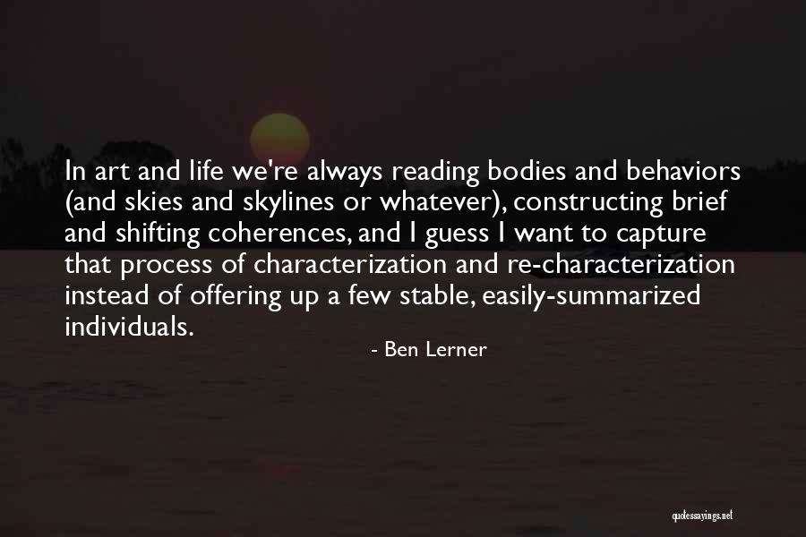 Ablett House Quotes By Ben Lerner Ablett House Quotes By Ben Lerner