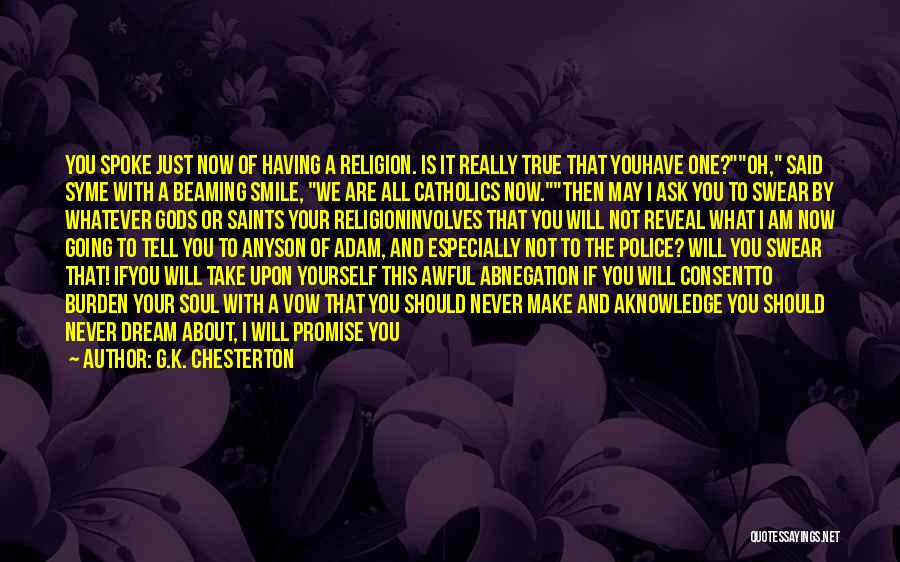 Abnegation Quotes By G.K. Chesterton