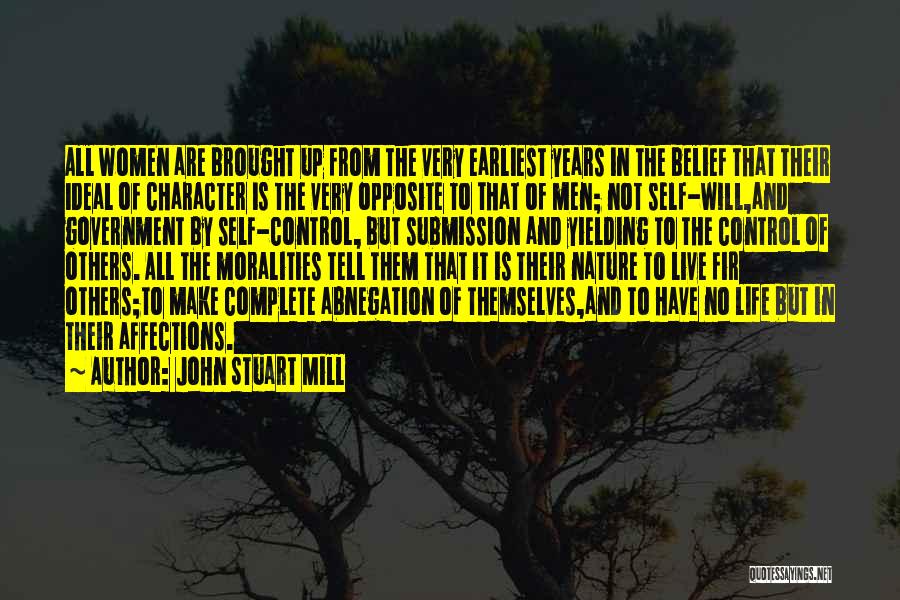 Abnegation Quotes By John Stuart Mill