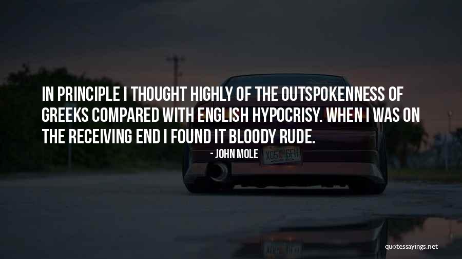 Abnormal Friendship Quotes By John Mole Abnormal Friendship Quotes By John Mole