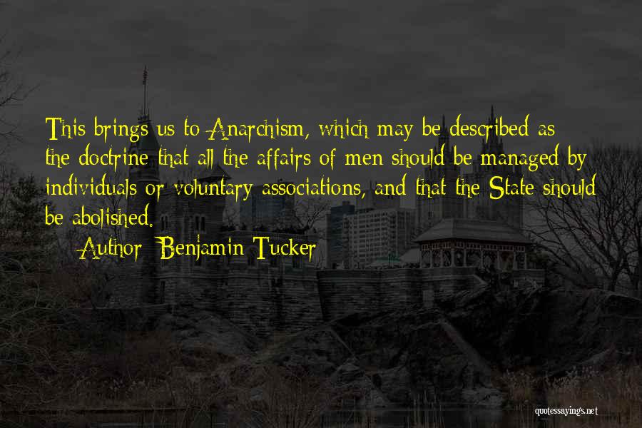 Abolish Quotes By Benjamin Tucker