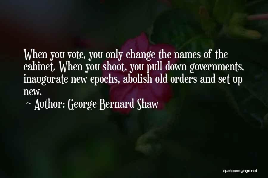 Abolish Quotes By George Bernard Shaw