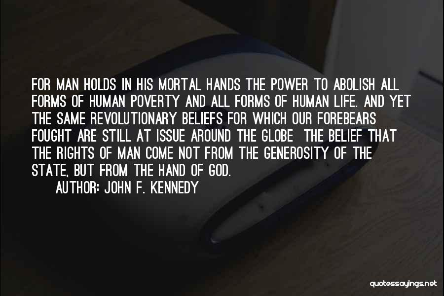 Abolish Quotes By John F. Kennedy