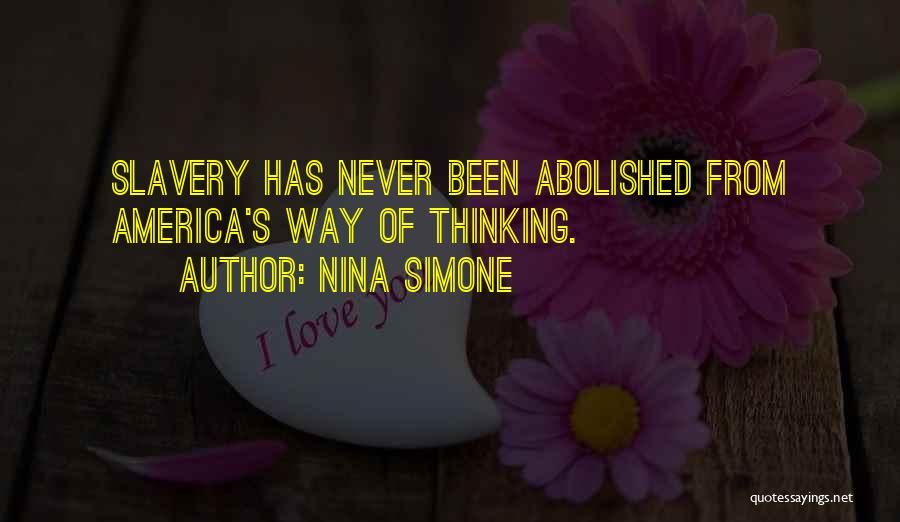 Abolish Quotes By Nina Simone