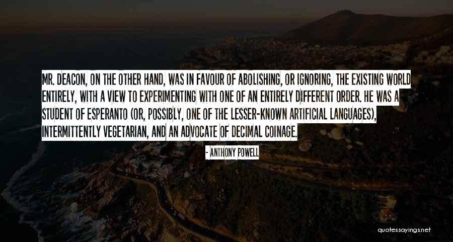 Abolishing Quotes By Anthony Powell Abolishing Quotes By Anthony Powell