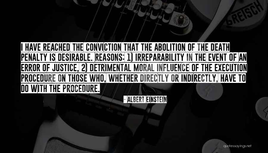 Abolition Of The Death Penalty Quotes By Albert Einstein