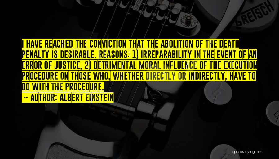 Abolition Quotes By Albert Einstein