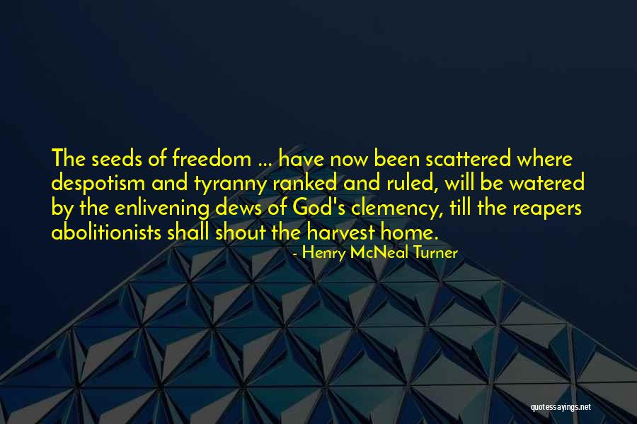 Abolitionists Quotes By Henry McNeal Turner