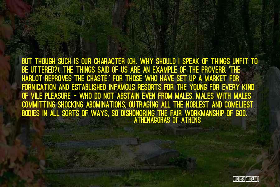 Abominations Quotes By Athenagoras Of Athens Abominations Quotes By Athenagoras Of Athens