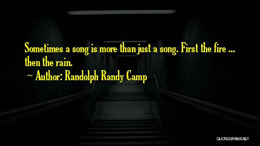 Aboriginal Right To Vote Quotes By Randolph Randy Camp