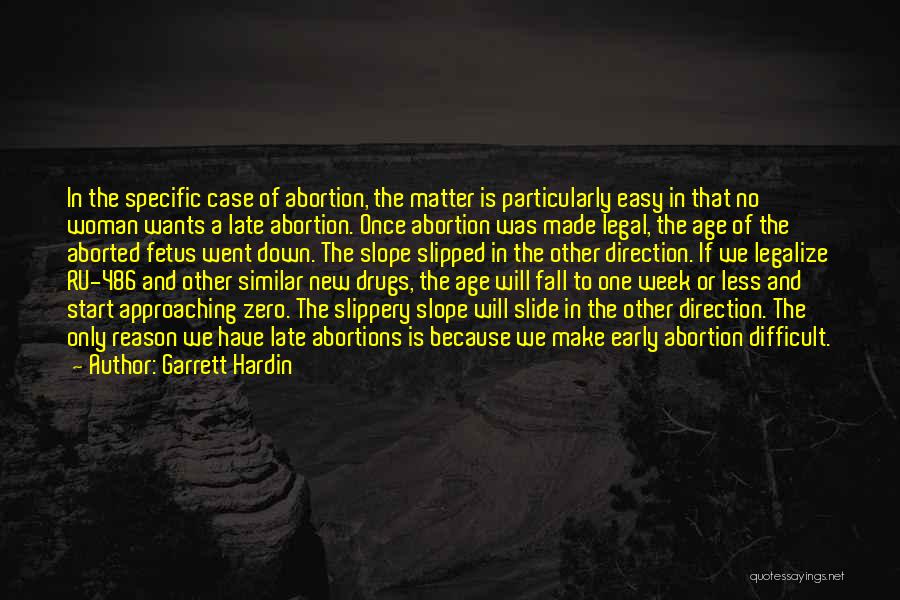 Aborted Quotes By Garrett Hardin