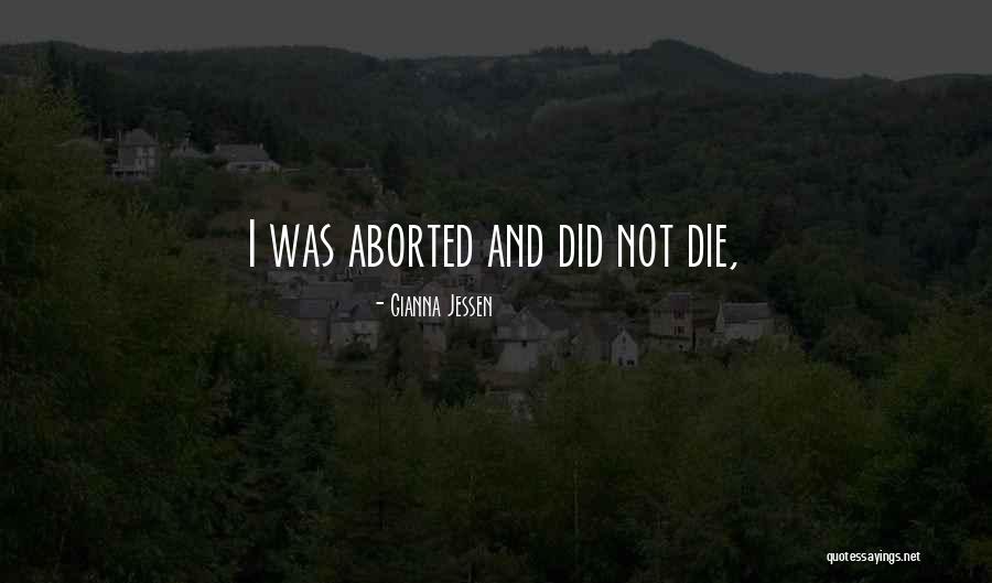 Aborted Quotes By Gianna Jessen