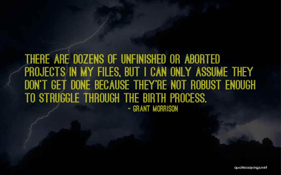 Aborted Quotes By Grant Morrison