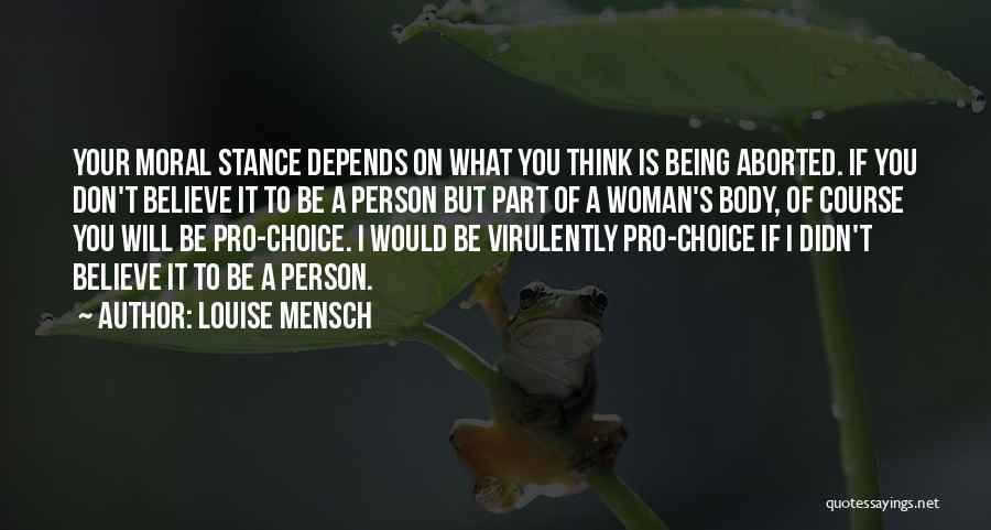 Aborted Quotes By Louise Mensch